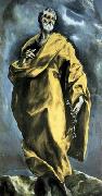 GRECO, El Saint Peter oil painting
